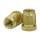 high quality customized knurled brass thread insert nut